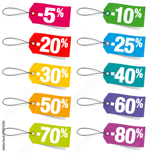 Etiquettes promo