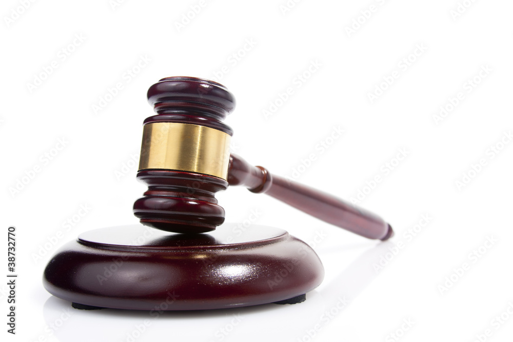 judge gavel isolated on white judge gavel isolated on white
