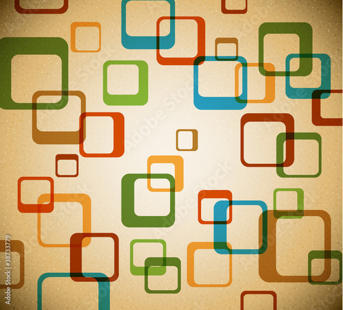 Vector grunge retro background