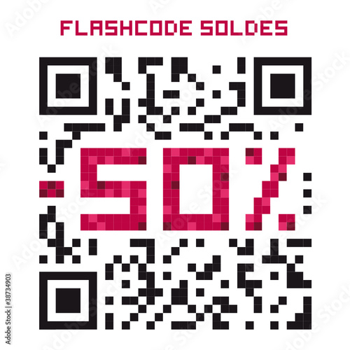 Code barres - 50% - Datamatrix