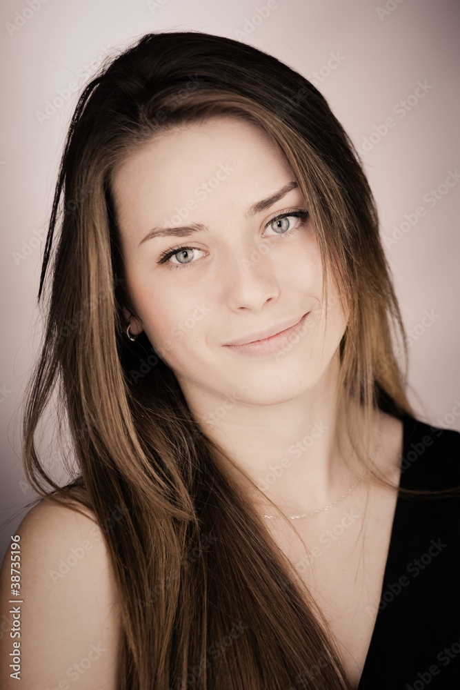 Natural beauty portrait