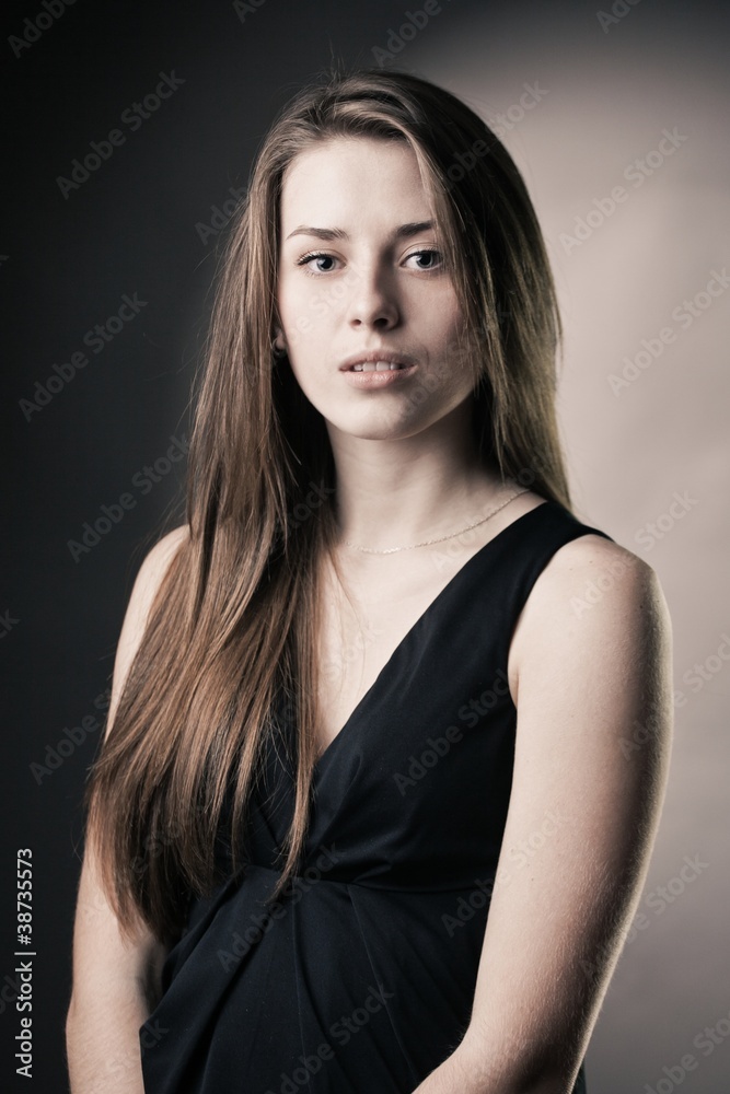 Natural beauty portrait