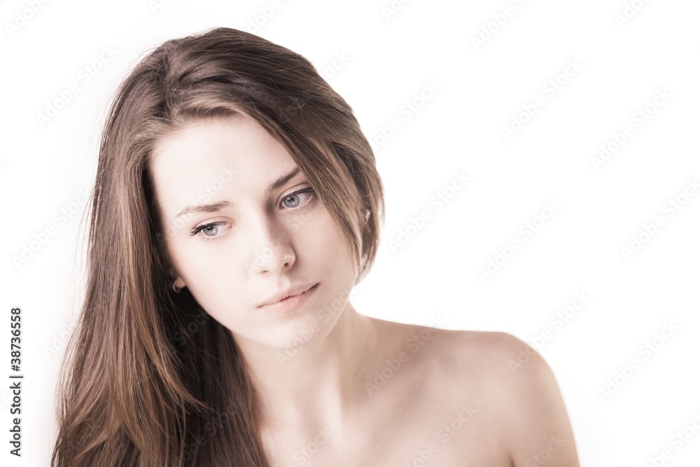 Natural beauty portrait Natural beauty portrait
