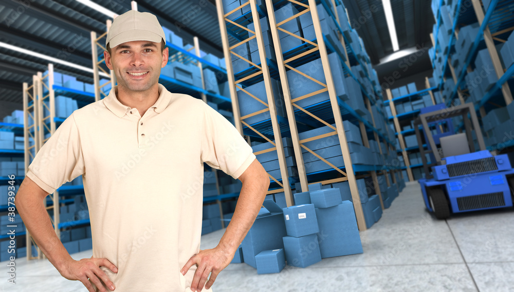 Fototapeta premium Entrepôt, stockage archive 018