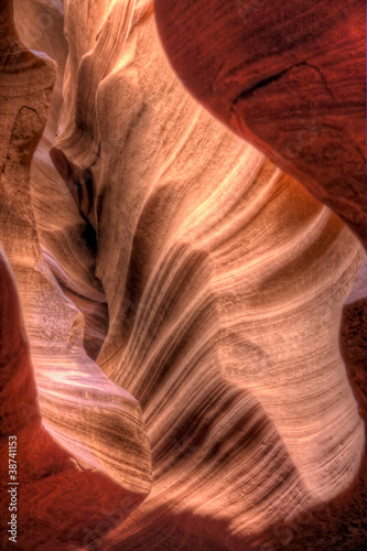 Walls of Antelope Canyon