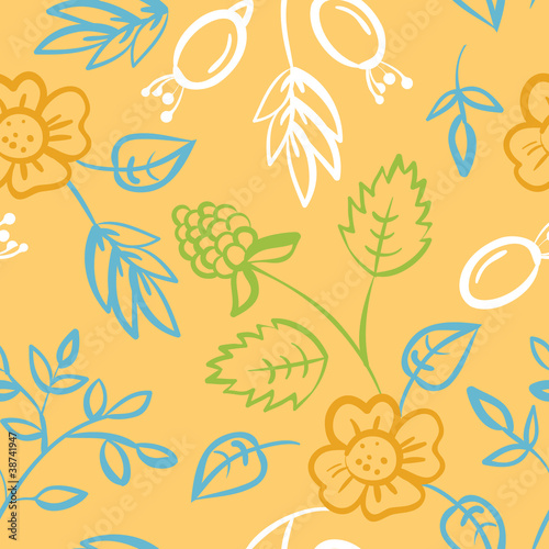 Floral seamless pattern