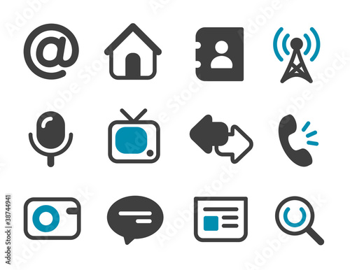 Communication icons