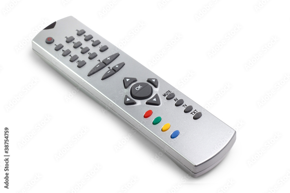 remote tv control access monitoring support isolated on white ba remote tv control access monitoring support isolated on white ba
