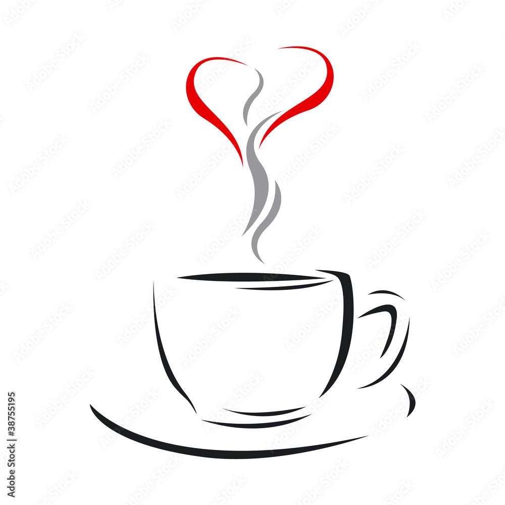 Coffee cup of love Coffee cup of love