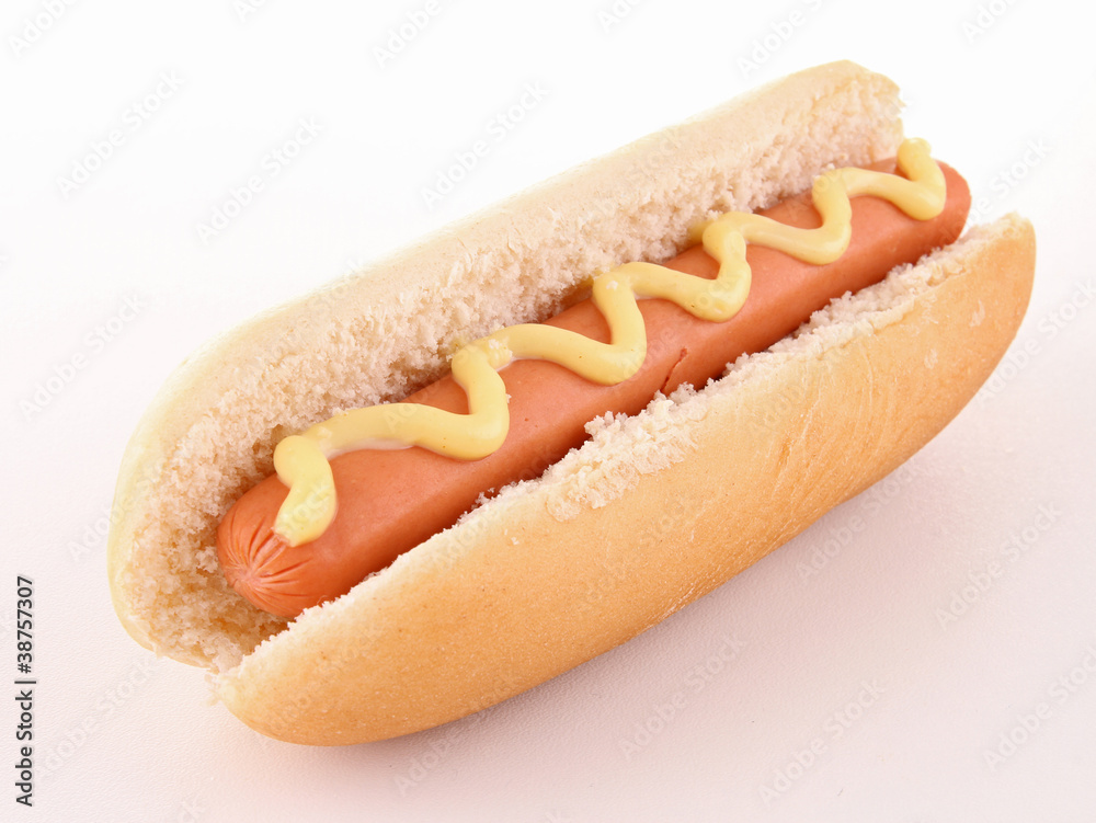 hot dog with mayonnaise hot dog with mayonnaise