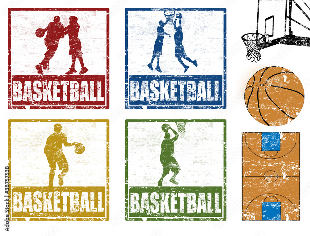 Basketball stamps