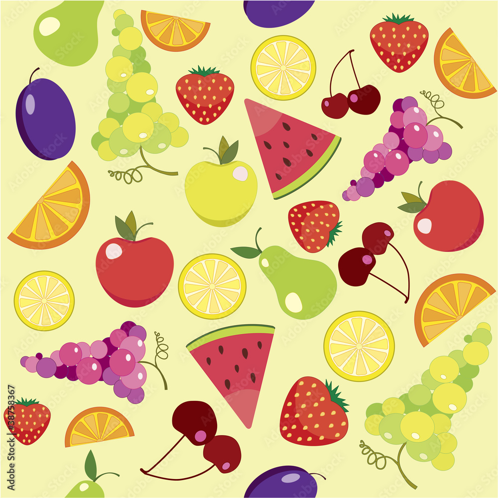 Fruit Seamless Pattern Fruit Seamless Pattern