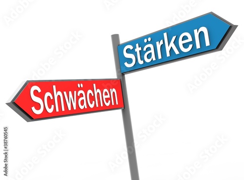 stärken schwächen photo
