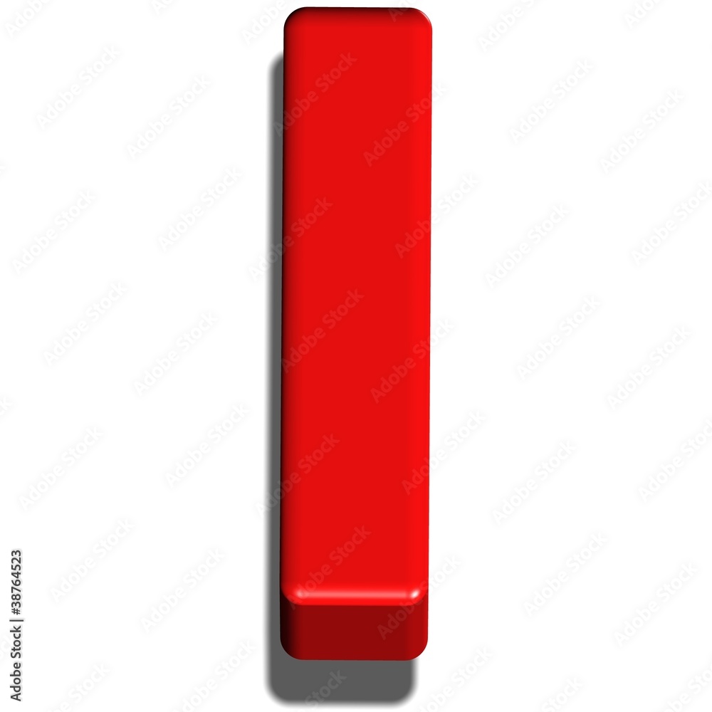 3D LETTERA I 3D LETTERA I