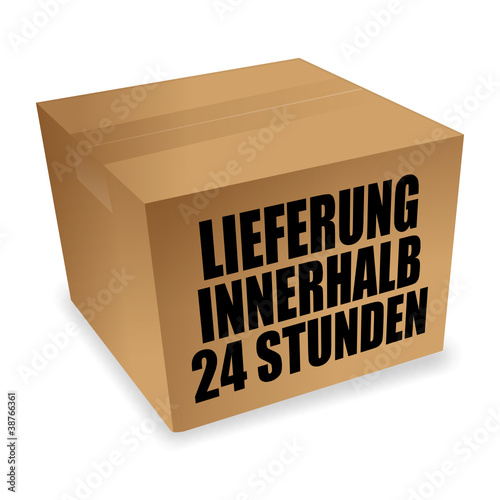 paket lieferung innerhalb 24 stunden I