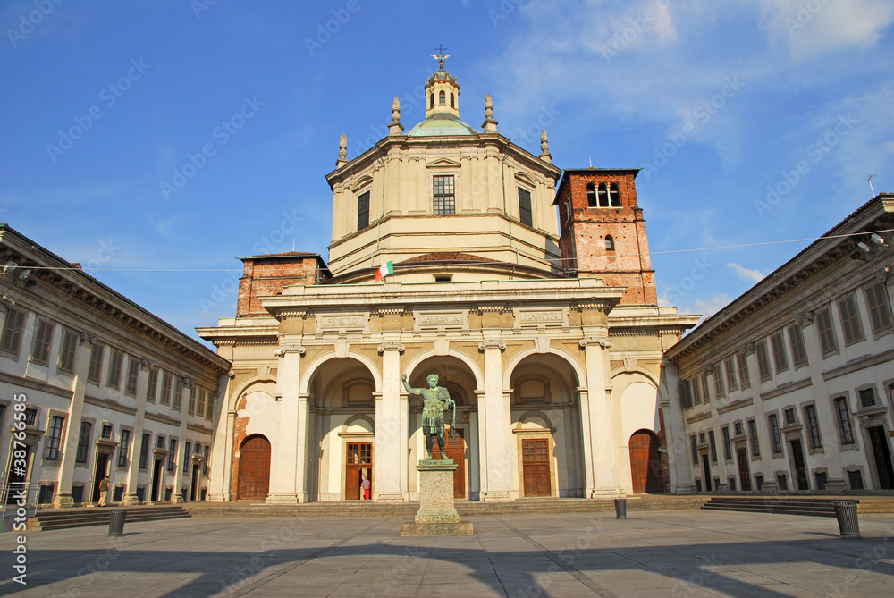 Milan The Basilica of Saint Lawrence