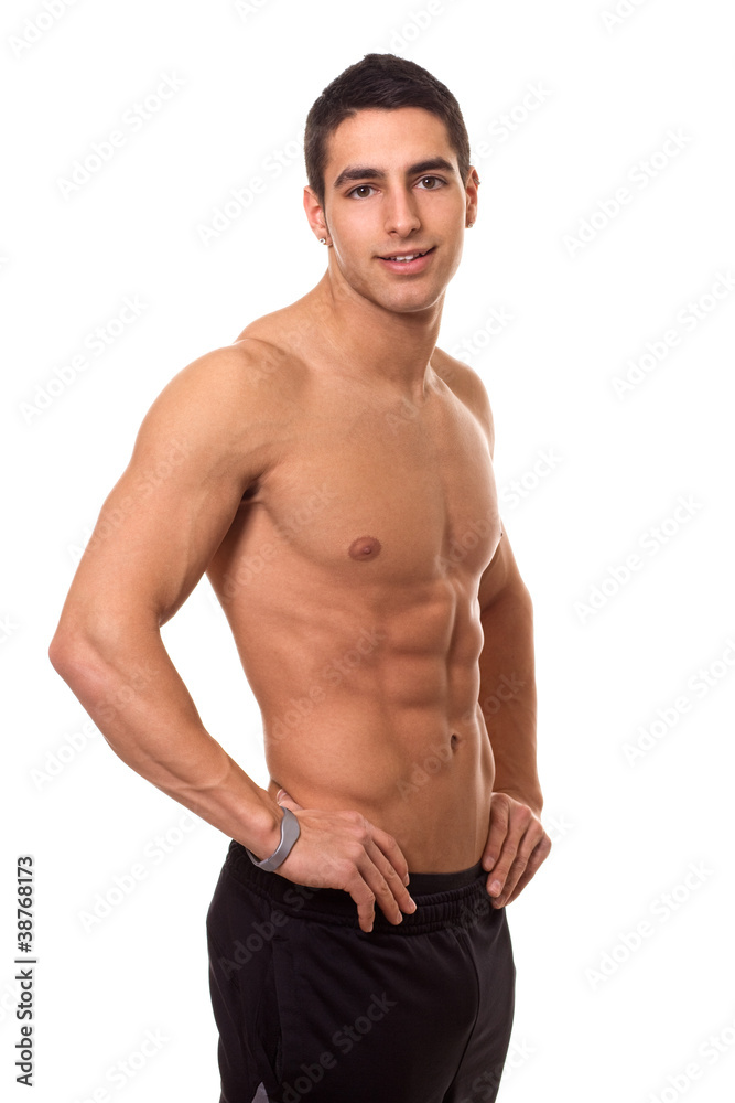 Athletic Man Shirtless