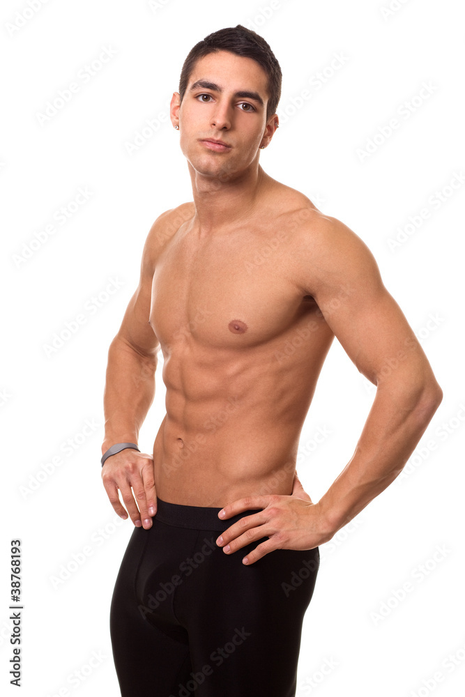 Athletic Man Shirtless