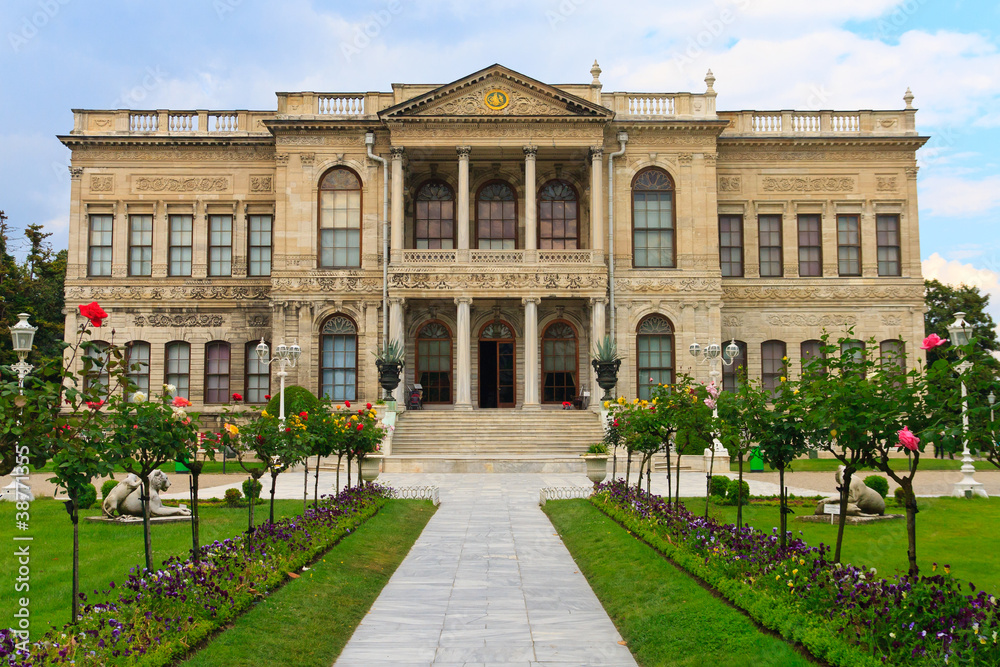 Dolmabahce Palace Entrance, Istanbul,Turkey