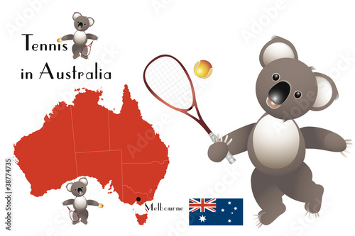 Tennis in Australia photo