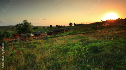 Village in Kenya. photo