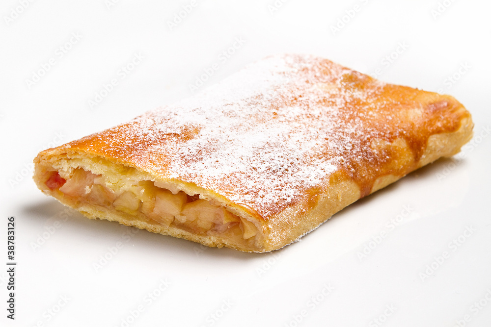 dessert isolated on the white backround