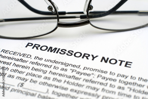 Promissory note photo