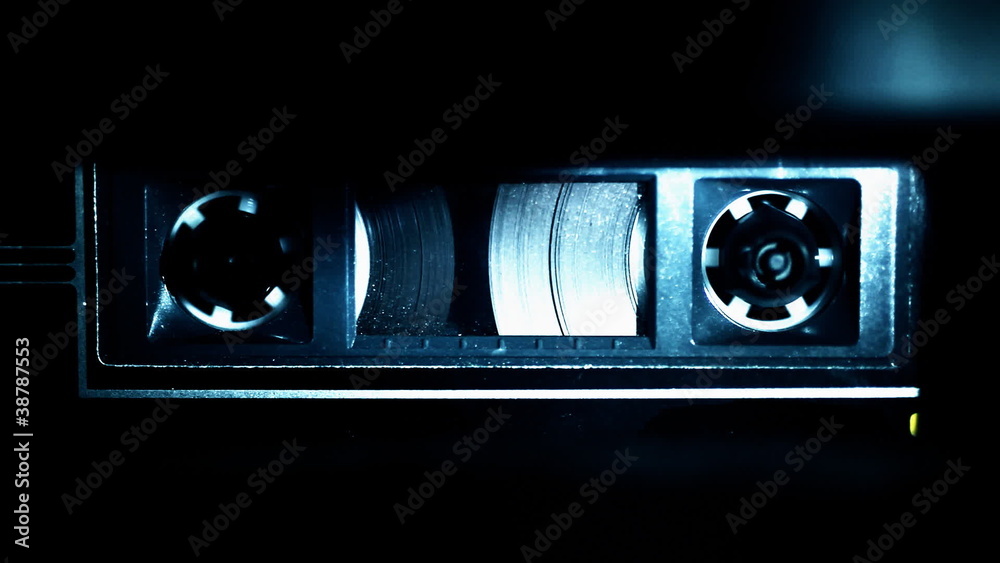 Audio Cassette Tape Playing