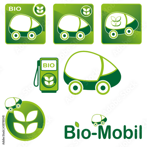 Bio-Mobil, Bioauto – Icons / Logos