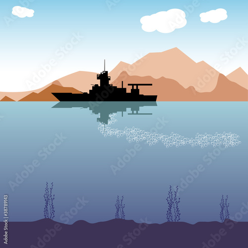 War vessel