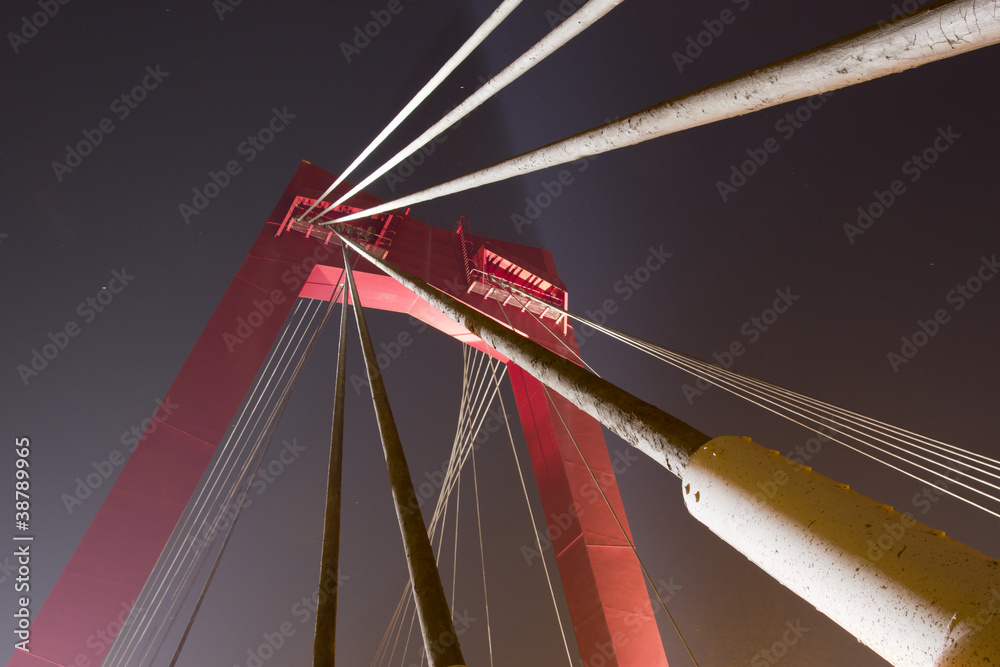 Obraz premium Willemsbrug, Rotterdam, the Netherlands