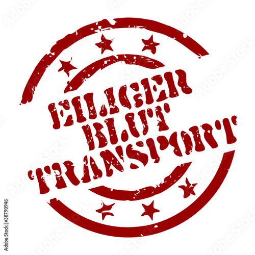 stempel eiliger blut-transport I