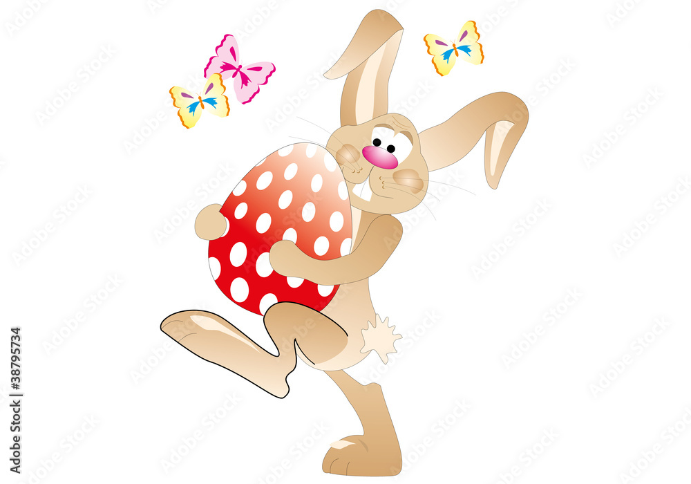 osterhase mit großem osterei osterhase mit großem osterei