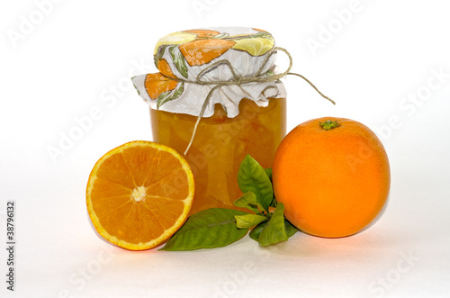 Canvas-taulu Homemade orange marmalade
