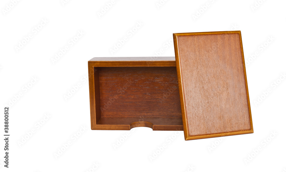 Wooden card holder