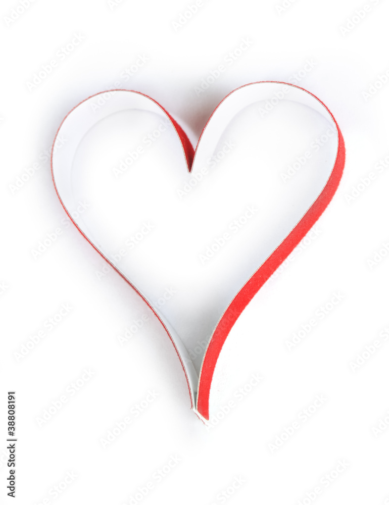 Valentine's paper heart