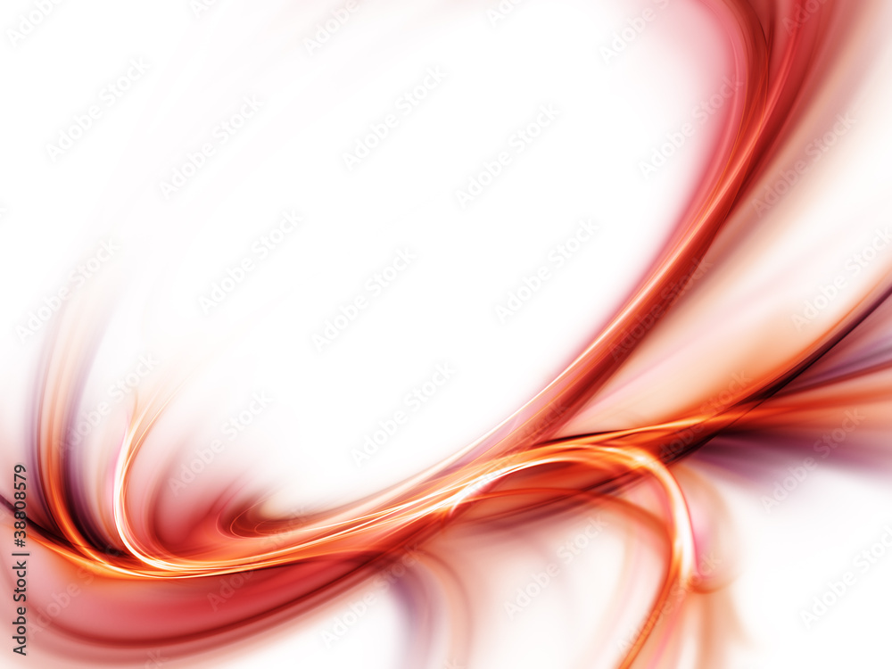 Naklejka premium Red and white blurs background