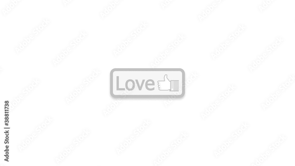 Clicking the Like Button (Love, Hate) Clicking the Like Button (Love, Hate)