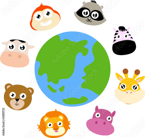 animals around the globe