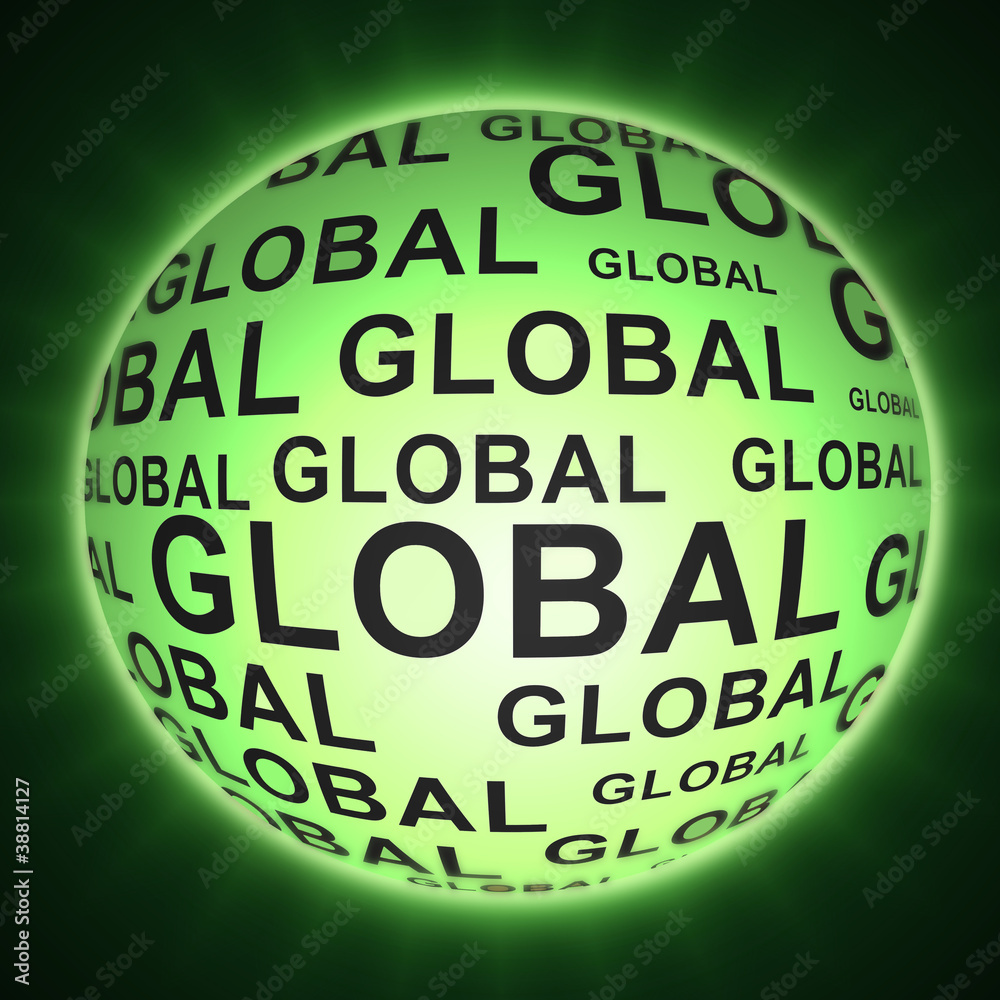 Global concept. Global concept.
