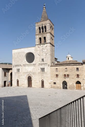 Historic Piazza Silvestri in Bevagna