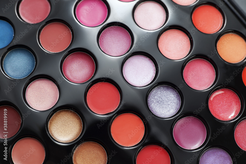 Lipstick palette. Lipstick palette.