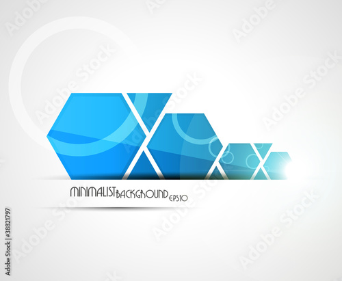 Minimalist background. Vector illustration.