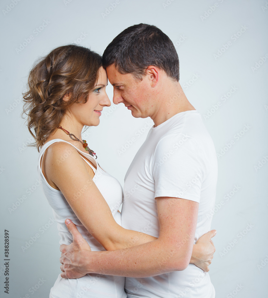 Beautiful young couple Beautiful young couple