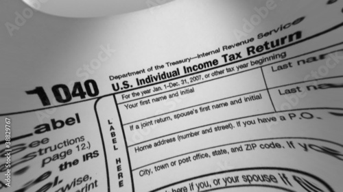 IRS 1040 Tax Form Macro