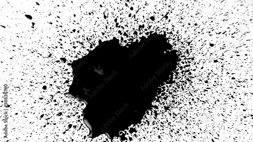 Ink Drips and Splatter