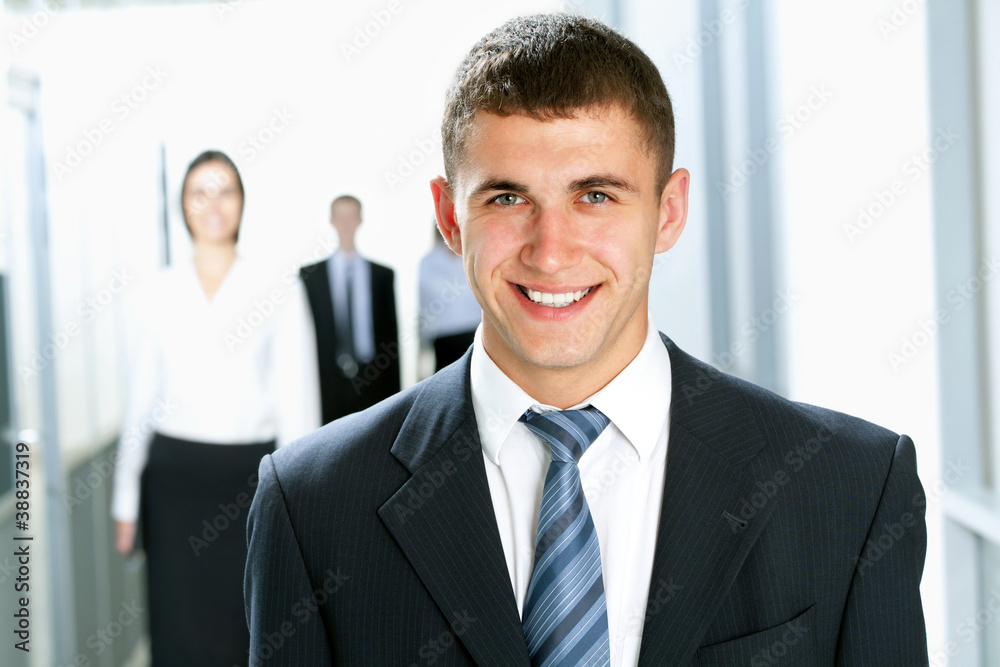 Young businessman Young businessman
