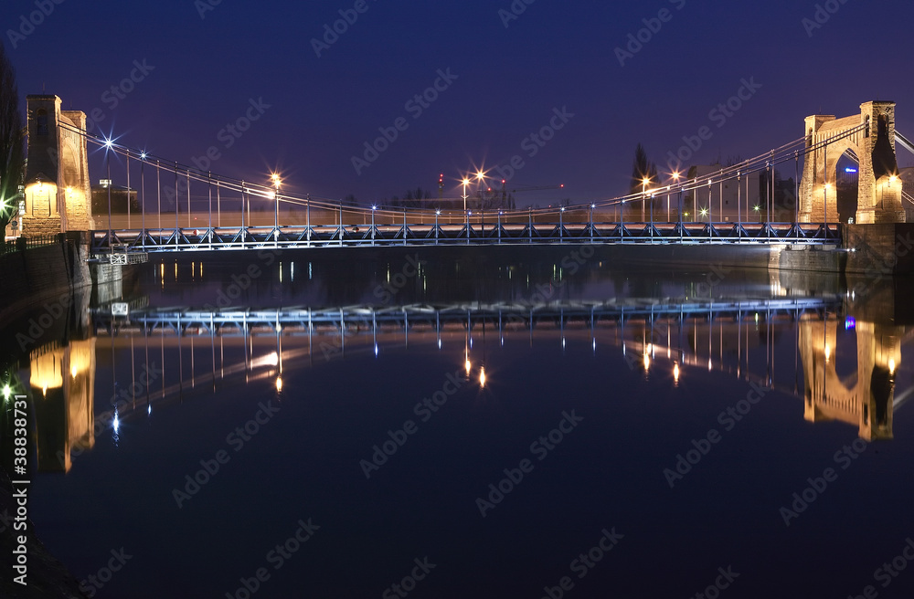 Obraz premium Most Grunwaldzki