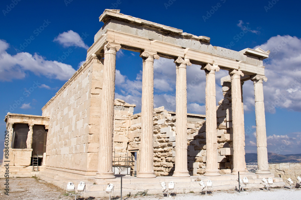 Erechtheion. Acropolis of Atheens, Greece