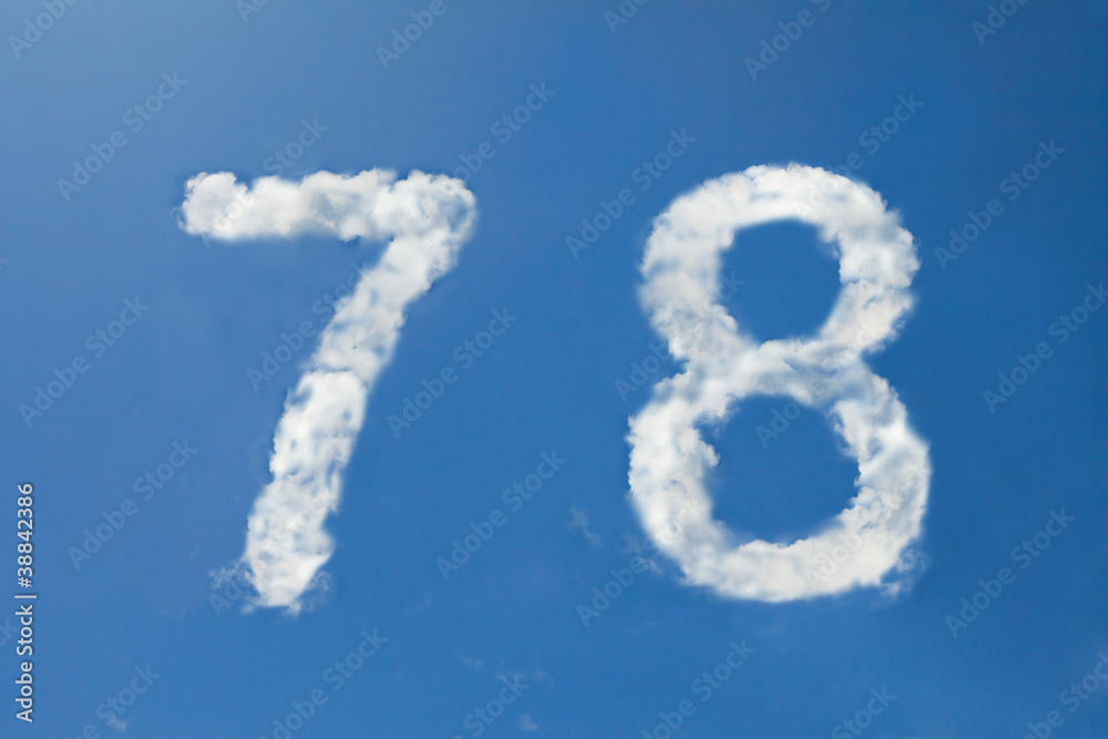 7 and 8 clouds number 7 and 8 clouds number